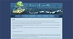 Desktop Screenshot of indiegamemusic.com