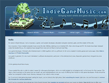 Tablet Screenshot of indiegamemusic.com